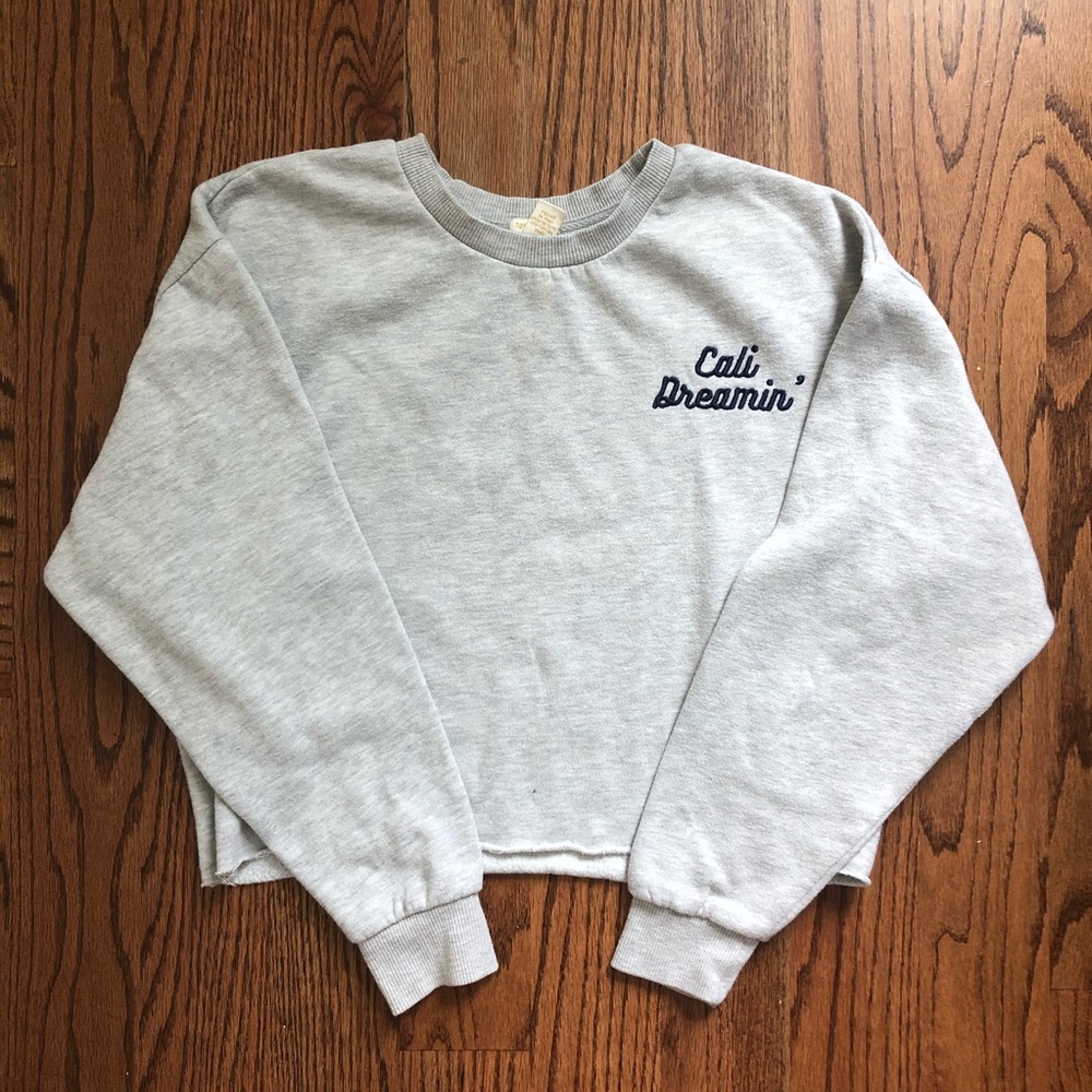 Cali Dreamin’ Cropper sweater